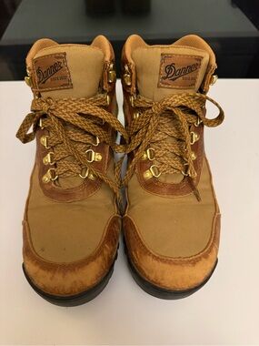 Danner Jag Hiking Boots Brown Khaki Danner Dry Waterproof Mens 8 D 37351